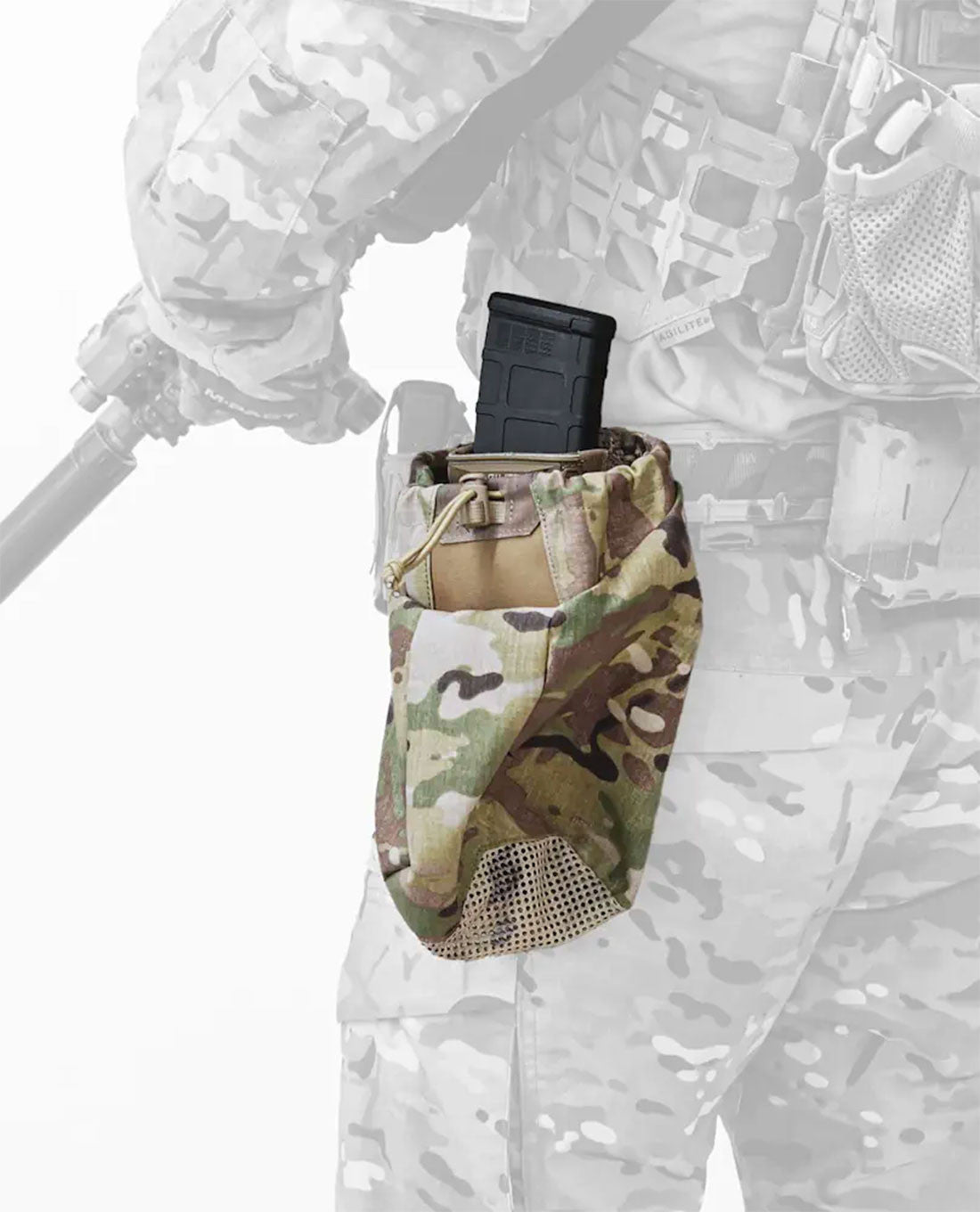 Agilite Gear Mag-Release Dump Pouch Multicam
